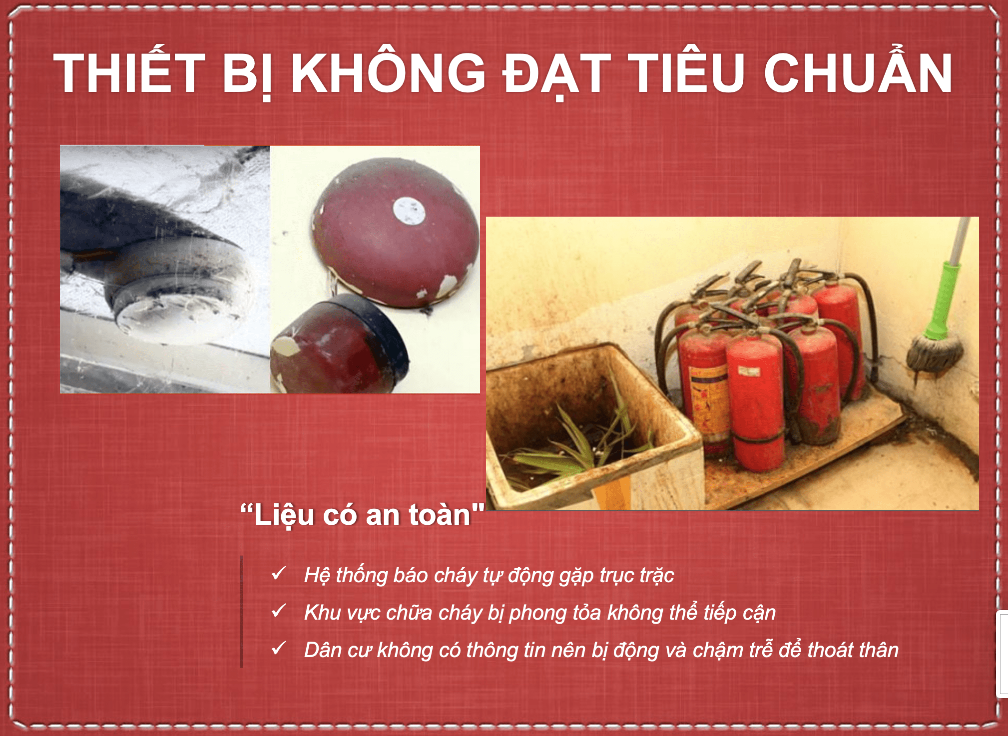 Hot Alarm - Cuộc gọi báo cháy 50 Thiet Bi Phong Chay Chua Chay