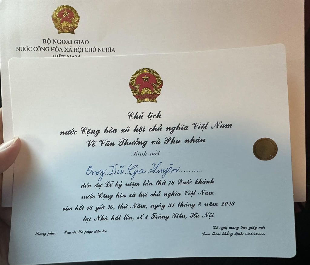 Founder Vũ Gia Luyện tham dự Lễ kỷ niệm 78 năm ngày Quốc khánh 2 373571482 10210719964832680 761059995872318680 N