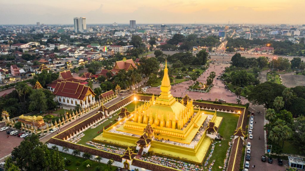 thu do lao vieng chang Vientiane du lich de men vn