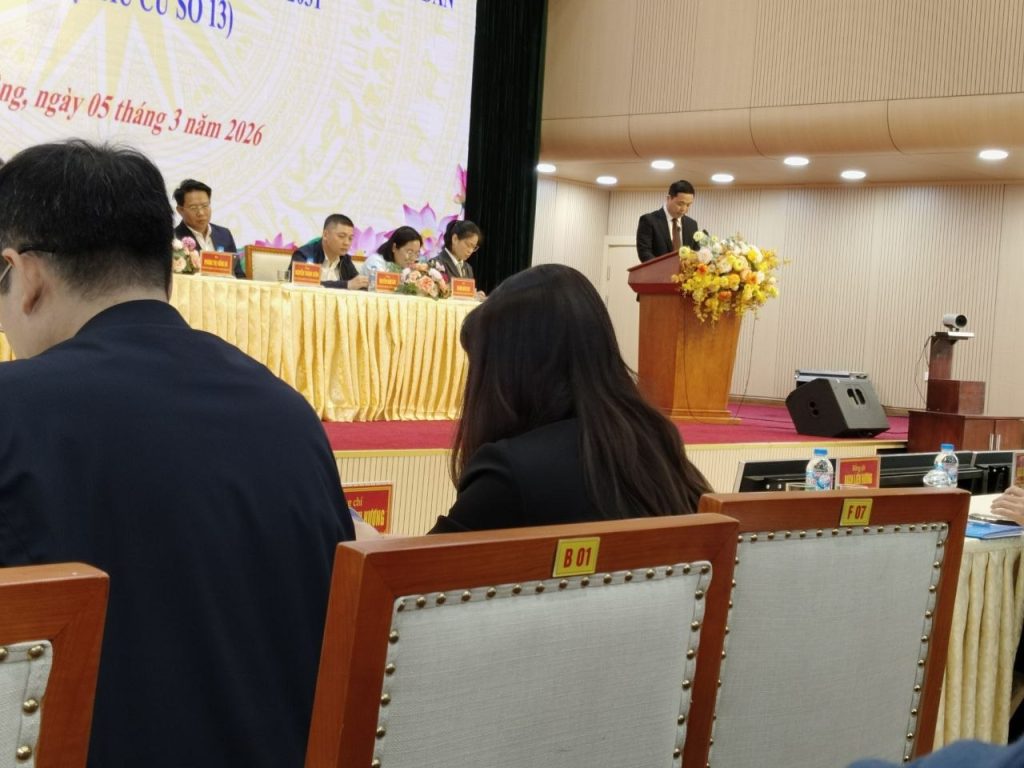 Anh Vũ Gia Luyện phát biểu Chương trình hành động